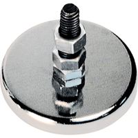 Aimants ronds &agrave; profil bas, dia. 3-3/16", Force de 48 lb - Mag-Mate MX3000B