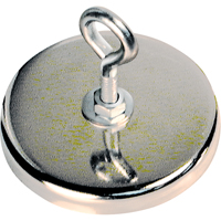 Aimants ronds &agrave; profil bas, dia. 2-5/8", Force de 41  lb - Mag-Mate MX2500L