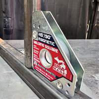 Magnetic Welding Squares, 3-3/4" L x 3/4" W x 4-3/8" H, 75 lbs. - Mag-Mate WS400
