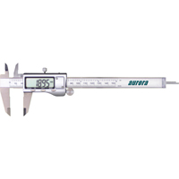 Pieds &agrave; coulisse num&eacute;riques & &eacute;lectroniques, R&eacute;solution de 0,001" (0,03 mm), 0 - 6" (0 - 152 mm) gamme de mesure - Outils Aurora 