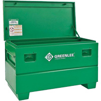 Jobsite Chest, 48" x 24" x 25", Steel, Green - Greenlee 2448