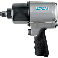 Heavy-Duty Air Impact Wrench, 3/4" Drive, 1/4" NPT Air Inlet, 4600 No Load RPM - Aurora Tools 