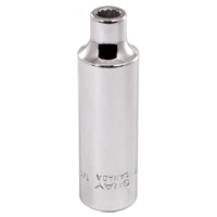 Socket, 15/16", 3/8" Drive, 12 Points, Deep - Gray Tools LT30