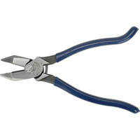 Pinces coupantes de c&ocirc;t&eacute; a/action de levier pour barres d'armature, 9-3/8" lo - Klein Tools D213-9ST