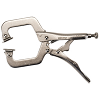 Pince-&eacute;tau avec coussins pivotants, Longueur 6", Pinces serre-joints - Outils Aurora 