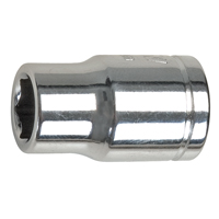 Socket, 1/2", 1/2" Drive, 6 Points - Aurora Tools 