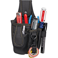 &eacute;tuis &agrave; plusieurs pochettes pour outils & t&eacute;l&eacute;phone cellulaire, Porte-outil multiple, Polyester, 4 Poches - Kuny's PL-99