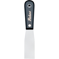 Putty Knife Flexible, Steel Blade, 1-1/4" Wide, Polypropylene Handle - Richard P-1 1/4-F