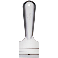 Grattoirs &agrave; lame de rasoir, Lame Acier &agrave; haute teneur en carbone, Largeur 1-1/2", Manche M&eacute;tal - Richard RS-1