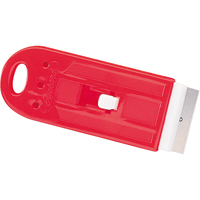 Retractable Razor Scrapers, High-Carbon Steel Blade, 1-1/2" Wide, Plastic Handle - Richard RS-100