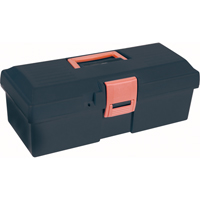 Heavy-Duty Tool Box, 15" W x 7" D x 5-1/2" H, Black - Aurora Tools 