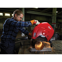 Scie &agrave; tronçonner, 14", 3900 tr/min &agrave; vide, 120 V, 15 A - Milwaukee 6177-20