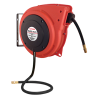 Rolair Automatic Rewind Hose Reel With PVC Hose, Air, 3/8" x 50', Single Hose, 300 psi - Topring 79.380