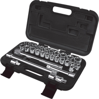Jeu de douilles SAE/m&eacute;triques, 29 Mcx, Prise de 1/2" - Outils Aurora 