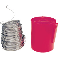 Fils à gaine en acier