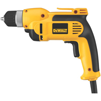 Perceuse &agrave; vitesse variable, Mandrin 3/8", 8 A, 120 V, 0-2500 Tr/min, Mandrin Sans cl&eacute; - DEWALT DWD110K