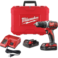 Ensemble perceuses/visseuses compactes M18, Lithium-ion, 18 V, Mandrin 1/2", Couple 500 lb-po - Milwaukee 2606-22CT