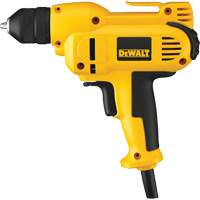 Perceuse &agrave; poign&eacute;e centrale VSR, Mandrin 3/8", 8 A, 120 V, 0-2500 Tr/min, Mandrin Sans cl&eacute; - DEWALT DWD115K