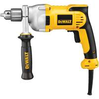 Perceuse &agrave; poign&eacute;e pistolet VSR s&eacute;rie lourde, Mandrin 1/2", 10 A, 120 V, 0-1250 Tr/min, Mandrin Avec cl&eacute; - DEWALT DWD210G