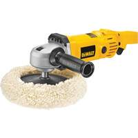 Variable Speed Polisher, 7"/9" Pad, 120 V, 12 A, 0-3500 RPM - DEWALT DWP849