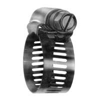 Colliers de serrage pour tuyaux - Collier de serrage & vis en acier inoxydable, Dia. min 0.563, Dia. max 1-1/4" - Dominion DMHC5-12