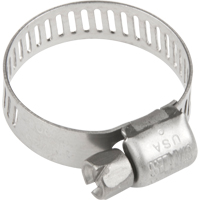 Colliers de serrage pour tuyaux - Collier de serrage & vis en acier inoxydable, Dia. min 0.316, Dia. max 7/8" - Dominion DMHC5-6