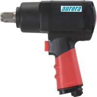 Heavy-Duty Composite Air Impact Wrench, 3/4" Drive, 1/4" NPT Air Inlet, 9000 No Load RPM - Aurora Tools 