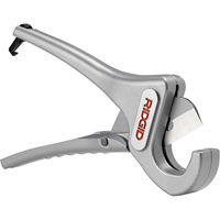Single Stroke Plastic Pipe & Tubing Cutter PC-1375 ML, 1/8" - 1-3/8" Capacity - Ridgid 23493