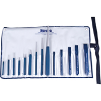 Jeu de poinçons et de ciseaux, 14 morcea - Outils Aurora 