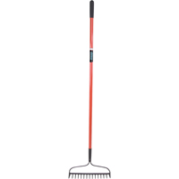 Heavy-Duty Bow Rakes, Fibreglass Handle, 15 Tines - Aurora Tools 