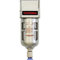 Filters, Modular, 1/4" NPT, Semi-Automatic Drain, For Water - Topring 51.360