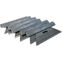 LAMES REGULIERES POUR COUPOIR PAX 6/PQT, 1/4" Diam&egrave;tre de la coupe - Allpax AX1600