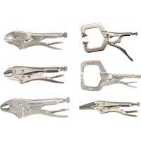 Jeu de pinces verrouillables, 6 Morcea - Outils Aurora 