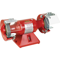 Industrial Bench Grinder, 7" Wheel Diameter, 0.5 HP, 3600 RPM - Baldor 712R