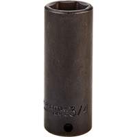 Douille, Chocs, 3/4", Prise 3/8", 6 pans, Profond - Proto J7724H
