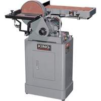 6" x 48" Belt &  9" Disc Sanders, 6" W x 48" L Belt, 9" Disk - King Canada KC-760L