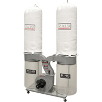 Dust Collectors, 55-1/2" x 23" x 99" - King Canada KC-4045C