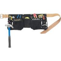 Ceintures &agrave; outils pour apprenti menuisier, Cuir, Noir - Kuny's AP-661