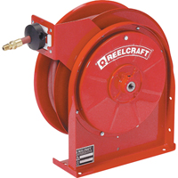 Hose Reels, Air/Water, 1/4" x 35', Single Hose, 300 psi - Reelcraft 4435 OLP