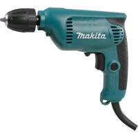 Perceuse &agrave; vitesse variable, Mandrin 3/8", 4 A, 120 V, 0-3400 Tr/min, Mandrin Sans cl&eacute; - Makita 6413K