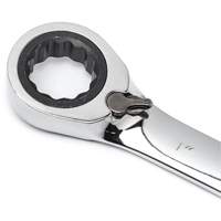 Jeu de cl&eacute;s &agrave; cliquets r&eacute;versibles &agrave; 12 pans et 72 dents, Combinaison, 8 morceaux, M&eacute;trique - Gearwrench 9543