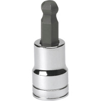 SAE Bit Socket, Hex Ball, 3/8" x 1.968" L, 3/8" Drive - Gearwrench 80545