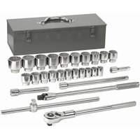 12-Point SAE Mechanics Tool Set, 27 Pcs, 3/4" Drive Size - Gearwrench 80880