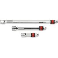 Jeu de rallonges &agrave; chocs verrouillables 1/4" &agrave; 3 pi&egrave;ces - Gearwrench 81003