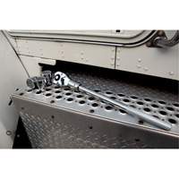 24-Tooth Quick Release Teardrop Ratchet, 3/4" Drive, Plain Handle - Gearwrench 81400