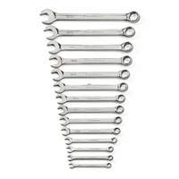 6-Point Wrench Set, Combination, 14 Pieces, Metric - Gearwrench 81925