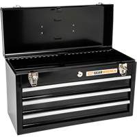 Portable Tool Box, 20" W, 3 Drawers, Black - Gearwrench 83151