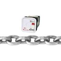 High Test Chain, Carbon Steel, 5/16" x 60' (18.3 m) L, Grade 43, 3900 lbs. (1.95 tons) Load Capacity - Campbell T0184516