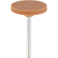 Pierre &agrave; aiguiser conique en oxyde d'aluminium en forme de disque d'un diam&egrave;tre de 1" - Dremel 8215