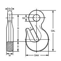 Cam-Alloy&reg; Eye Grab Hook - Campbell T5625415
